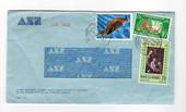 NOUVELLES HEBRIDES 1972 Window envelope sent by airmail probably to New Zealand. - 37897 - PostalHist