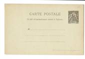 OBOCK 1892 Carte Postale 10c Black. Unused. - 37898 - PostalHist