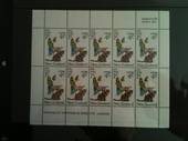 NEW ZEALAND 1974 Health Miniature Sheet. Pets.  Features dogs and cats. - 37913 - UHM