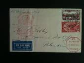 NEW ZEALAND 1932 Special Christmas Mail from Gisborne to Blenheim. - 37918 - PostalHist
