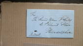 USA 1857 Cover from New York to Pennsylvannia. - 37927 - PostalHist