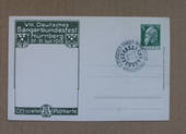 BAVARIA 1912 Semi-Official Postcard 5pf Green of the Eighth German Singing Competition in Nurnberg. Special Postmark. From the c