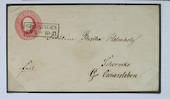 PRUSSIA 1853 Postal Stationery from Groningen to Gross Oschersleben. - 37952 - PostalHist