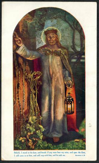 GREAT BRITAIN Jesus the Light of the World. Coloured Postcard. - 37996 - Postcard