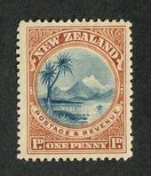 NEW ZEALAND 1898 Pictorial 1d Lake Taupo. - 38 - UHM