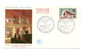 REUNION 1967 Ronchamp on first day cover. - 38173 - PostalHist