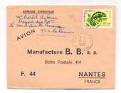 REUNION 1972  Airmail Letter from St Denis to Nantes. - 38177 - PostalHist