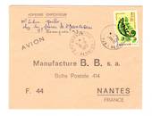 REUNION 1972  Airmail Letter from St Denis to Nantes. - 38184 - PostalHist