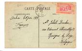 SENEGAL 1919 Carte Postale of Hotel de Ville Dakar sent from Guinguineou?  to Belgium. - 38194 - PostalHist