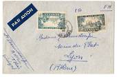 SENEGAL 1948 Airmail Letter from soldier to Paris. - 38203 - PostalHist