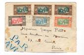 SENEGAL 1933 Airmail Letter to Paris. Obvious damage. - 38205 - PostalHist