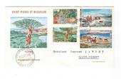 ST PIERRE et MIQUELON 1969 Tourism. Set of 4 on first day cover. - 38228 - FDC