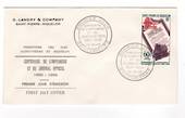 ST PIERRE et MIQUELON 1966 Centenary of the Printing Works on first day cover. - 38235 - FDC