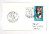 ST PIERRE et MIQUELON 1986 Christmas on first day cover. - 38239 - FDC