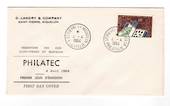 ST PIERRE et MIQUELON 1964 International Stamp Exhibition on first day cover. - 38249 - FDC