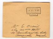 ST PIERRE et MIQUELON 1926 Official Frank. Addressed to France but not postmarked. - 38252 - PostalHist