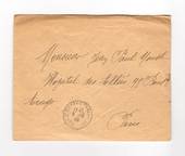 ST PIERRE et MIQUELON 1916 Letter to Paris.   No stamps but postmarked and receiving marks. - 38254 - PostalHist