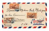 FRENCH SOMALI COAST 1950 Airmail Letter from Djibouti to France. - 38264 - PostalHist