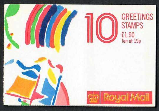 GREAT BRITAIN 1989 Greetings Booklet. Highly catalgued. - 389015 - Booklet