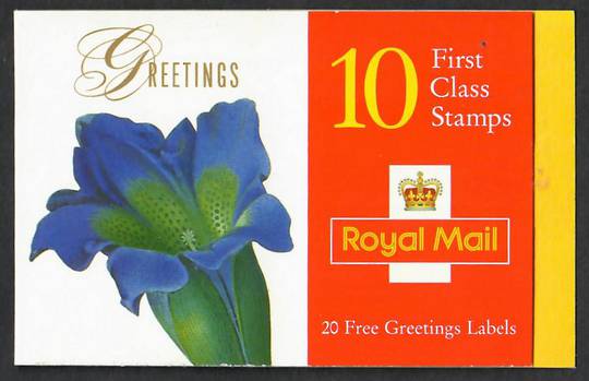 GREAT BRITAIN 1997 Greetings Booklet. Flower Cover. - 389073 - Booklet