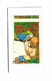 NEW ZEALAND 1977 Health 7c Multicoloured with major printing error. (refer (or ask for) scan. - 3908 - VFU
