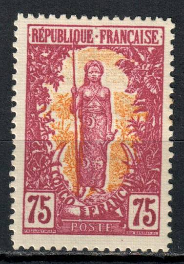 FRENCH CONGO 1900 Definitive 75c Claret and Orange. - 39849 - Mint