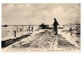 BELGIUM Postcard of Ramscapelle under yhe Water during the War. - 40048 - Postcard