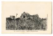 Postcard Bataille de la Somme. L'Eglise de Becquincourt. - 40051 - Postcard