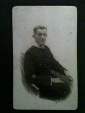 Real Photograph of a WW1 Soldier. - 40064 - Postcard