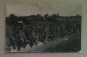 Real Photograph of of World War 1 Soldiers at Featherston. - 40115 - Postcard