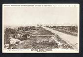 GREAT BRITAIN Real Photograph of Captured German Trenches. - 40132 - Postcard