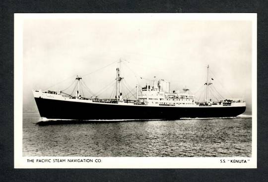 Real Photograph of Pacific Steam Navigation Co S S Kenuta. - 40207 - Postcard