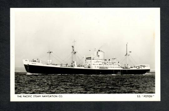 Real Photograph of Pacific Steam Navigation Co S S Potosi. - 40209 - Postcard