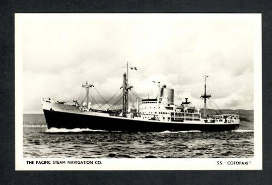 Real Photograph of Pacific Steam Navigation Co S S Cotopaxi. - 40210 - Postcard