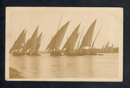 Postcard of very old Yachts. - 40281 - Postcard
