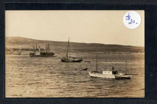 Real Photograph  of Fishing Boats - 40342 - Postcard