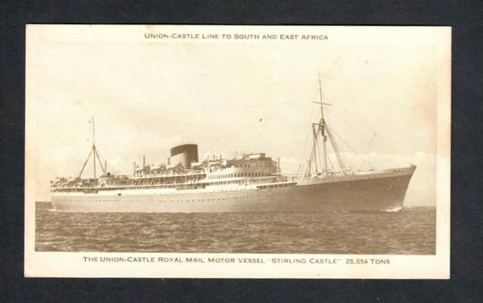Postcard of The Union-castle Royal Mail Motor Vessel "Stirling Castle". - 40403 - Postcard