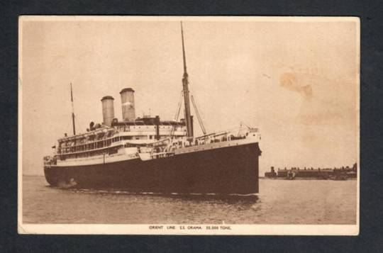 Postcard of Orient Line S S Orama. - 40407 - Postcard