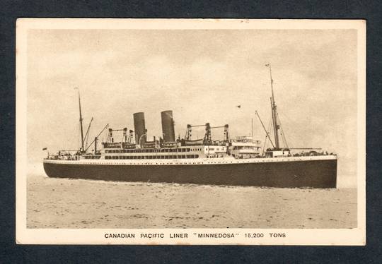CANADA Postcard of Canadian Pacific Liner Minnedosa. - 40451 - Postcard