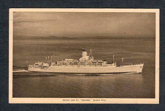 Postcard of Orient Line S S Orcades. - 40452 - Postcard