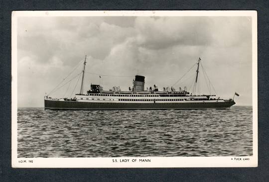 Real Photograph of S S Lady of Mann. - 40469 - Postcard