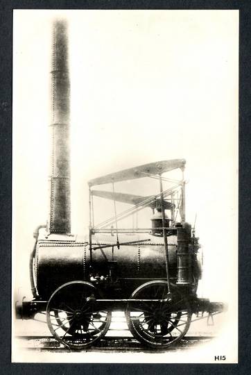 Real Photograph of a model of Locomotion. - 40503 - Postcard