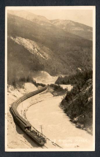 CANADA Real Photograph of CPR Kicking Horse Canyon. - 40517 - Postcard