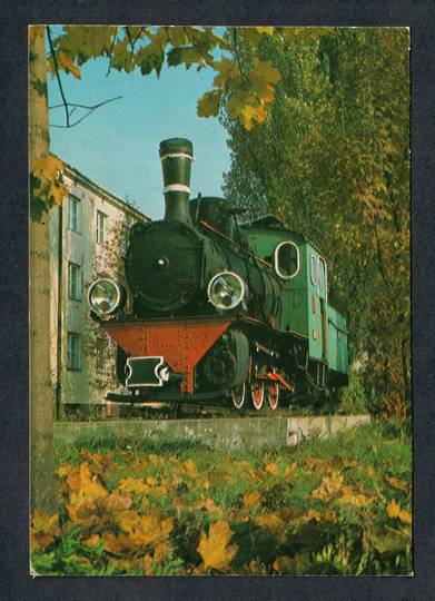 POLAND Coloured postcard of Parowoz Waskotorowy PY4-741 ze Zninskiej Kolei Dojaz Dowej . - 40540 - Postcard