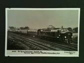 GREAT BRITAIN Real Photograph of The Flying Scotsman hauled by 2000 HP Type 4 Diesel-Electric Locomotive D201. - 40547 - Postcar