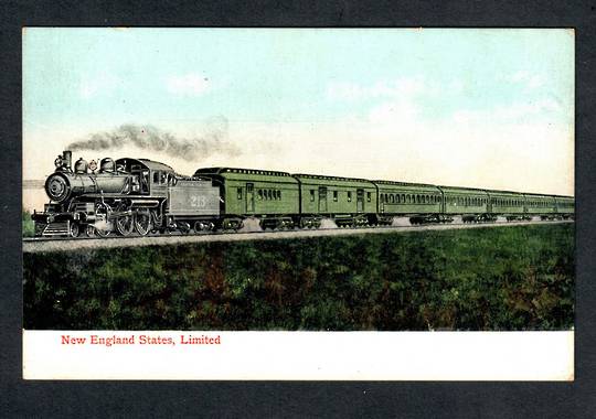 USA Older Coloured postcard of the 'New England States Limited'. - 40551 - Postcard