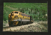 USA 1968 Coloured postcard of Rio Grande Western F7 Diesel . - 40566 - Postcard