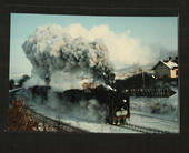 JAPAN Coloured postcard of Steam Train. - 40569 - Postcard