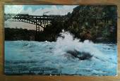 CANADA Whirlpool Rapids Niagra Falls. Single Arch Bridge Grand Trunk Railway System. - 40643 - Postcard
