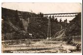 Real Photograph by Aldersley of Mokohine Viaduct Main Trunk Railway. - 40669 - Postcard